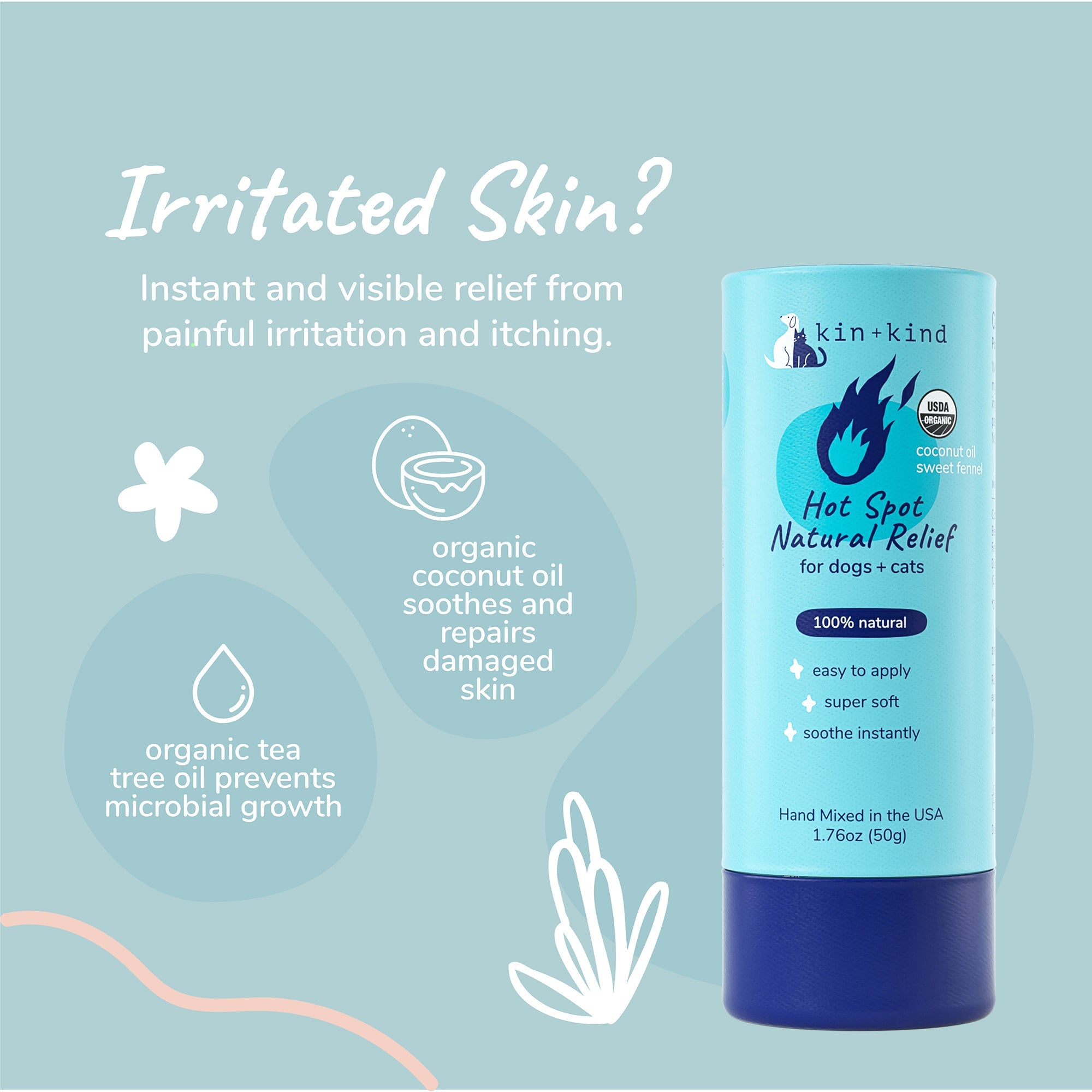 Kin+Kind Hot Spot Relief Stick